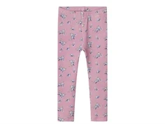 Name It mauve orchid blomstrede leggings